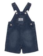 Levi's® Denim Baby Shortalls Levi's Blue