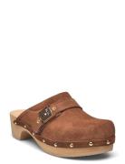 Sl Pescura Clog 50 Suede Scholl Brown