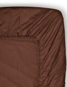 Fitted Sheet Cortado Midnatt Brown