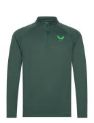 Lightweight 1/4 Zip Castore Green