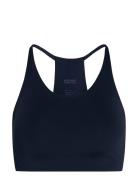 Float Cleo Halter Bra Girlfriend Collective Navy