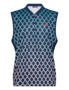 Wesley Print Vest J. Lindeberg Blue