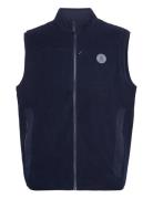 Lightweight Mixed Media Reversable Vest Original Penguin Golf Navy