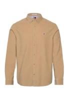 Tjm Reg Corduroy Shirt Tommy Jeans Beige