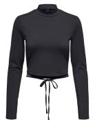 Onpdance Hn Ls Wrap Top Only Play Black