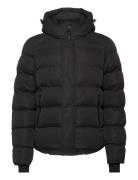 Hooded Microfibre Sport Puffer Superdry Sport Black