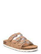 Santa W Cork Sandals Cruz Brown