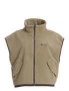 Polar Fleece Gilet Rethinkit Beige