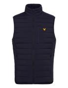 Stretch Lightweight Quilted Gilet Lyle & Scott Sport Navy