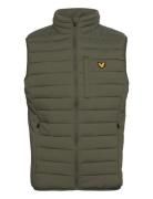 Stretch Lightweight Quilted Gilet Lyle & Scott Sport Green