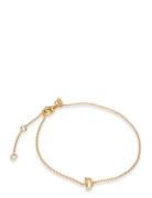 Archetype Bracelet - A-Z Gold Plated Design Letters Gold