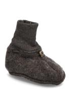 Wool Footies Mikk-line Brown