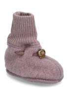 Wool Footies Mikk-line Pink