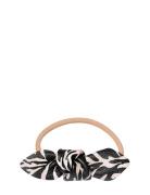 Leatherbow Small Hair Tie Corinne Patterned