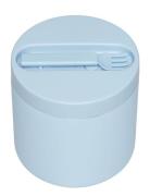 Travel Thermo Lunch Box Design Letters Blue