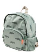 Kids Backpack Croco Green D By Deer Green