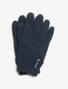 Essential Logo Knitted Gloves Superdry Navy