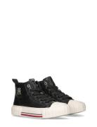 Tommy Hilfiger High-Top Lace Up Sneaker Tommy Hilfiger Black