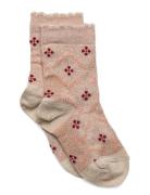 Freja Glitter Socks Mp Denmark Pink