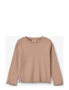 T-Shirt L/S Else Wheat Beige