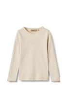 T-Shirt L/S Belis Wheat Cream