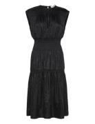 Slelvie Layna Dress Soaked In Luxury Black