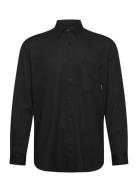 Wbyuzo Struck Shirt Woodbird Black