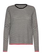 Stripe Ellis Knit Mads Nørgaard Black