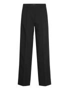 Straight-Fit Pleated Trousers Mango Black