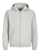 Jcocaleb Knit Zip Hoodie Bf Jack & J S Grey