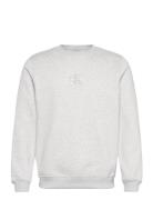 Monologo Crew Neck Calvin Klein Jeans Grey