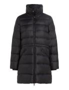 Mw Down Funnel Nk Coat Tommy Hilfiger Black