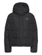 Matte Monologo Nd Short Puffer Calvin Klein Jeans Black