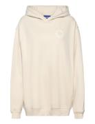 Over D Hoodie_B_1 HUGO BLUE Cream