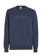 Raised Line Logo Sweatshirt Calvin Klein Navy