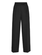 Soft Crepe Pleated Trouser Calvin Klein Black