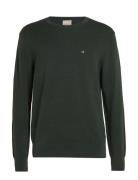 Micro Pique Structure Sweater Calvin Klein Green