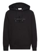 Chenille Monologo Hoodie Calvin Klein Jeans Black