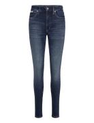 High Rise Skinny Calvin Klein Jeans Blue