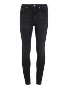 Mid Rise Skinny Calvin Klein Jeans Black