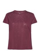 Soft Texture Tee Casall Burgundy