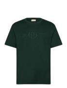 Reg Tonal Shield Ss T-Shirt GANT Green