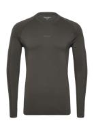 Borg Running Seamless Ls T-Shirt Björn Borg Grey