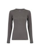 Women's Merino Long Sleeved Shirt Danish Endurance Grey