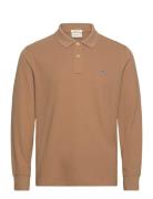 Reg Shield Ls Pique Rugger GANT Beige