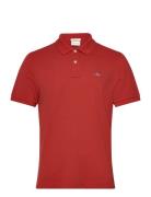 Reg Shield Ss Pique Polo GANT Patterned