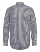 Reg Classic Poplin Stripe Shirt GANT Black