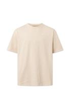 Thomas Embroidery Patch Cotton Jersey Rue De Tokyo Cream