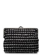 Puolikas Kukkaro Räsymatto Marimekko Black