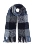 Th Fluffy Scarf Mix Tommy Hilfiger Blue